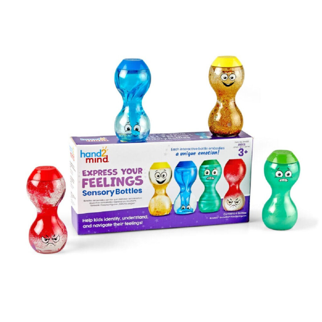 Express your Feelings Sensory Bottles Sensational Kids